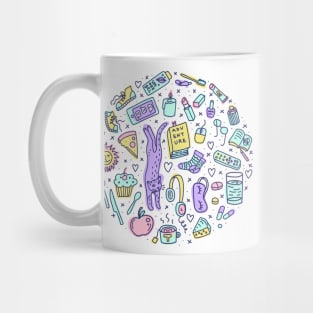 Get cozy! (White) Mug